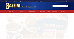Desktop Screenshot of bazzininuts.com
